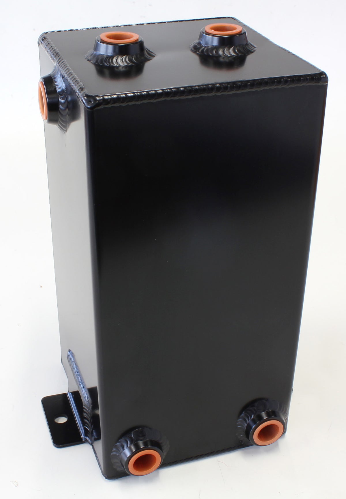 4 Liter Universal Fabricated Alloy Tank - Black Finish  5" Length x 5" Width x 10.5" Height
