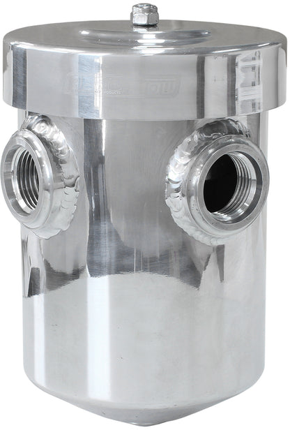Dry Sump / Breather Tank - Polished   2 x -12 and 1 x -6 ORB Ports. 4.5" (115mm) Width x 6.5" (165mm) Height