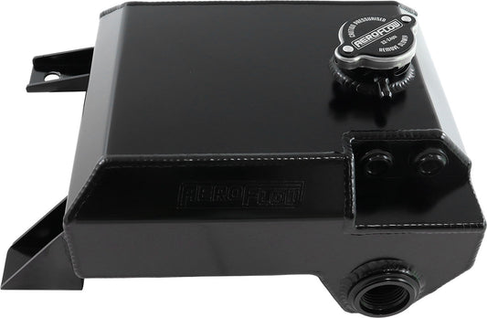 Fabricated Radiator Overflow Tank - Black  Suit Ford Falcon BA-BF & FG