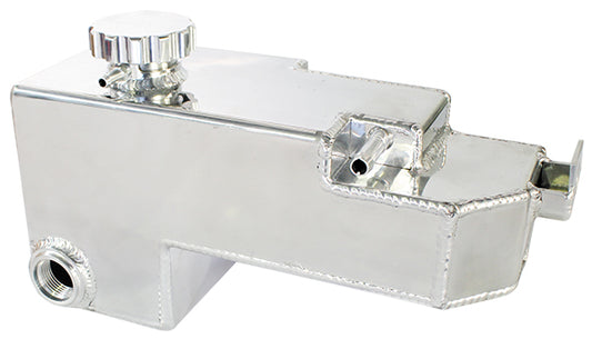 Fabricated Radiator Overflow Tank - Polished    Suit Holden Commodore VX and VY models fitted with LS