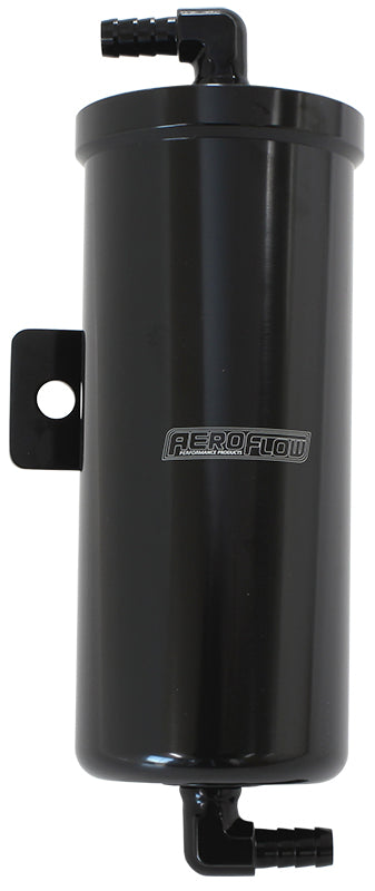 Universal Radiator Overflow Tank - Black Finish    6-3/4" (171mm) H x 3" (76mm) O.D