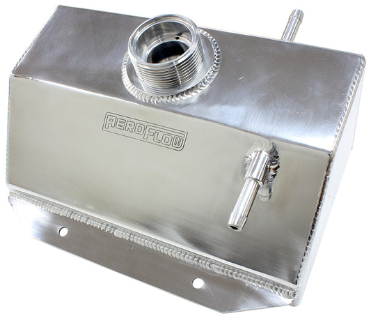 Fabricated Radiator Overflow Tank - Polished   Suit Ford Mustang 2015-17