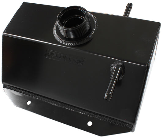 Fabricated Radiator Overflow Tank - Black   Suit Ford Mustang 2015-20