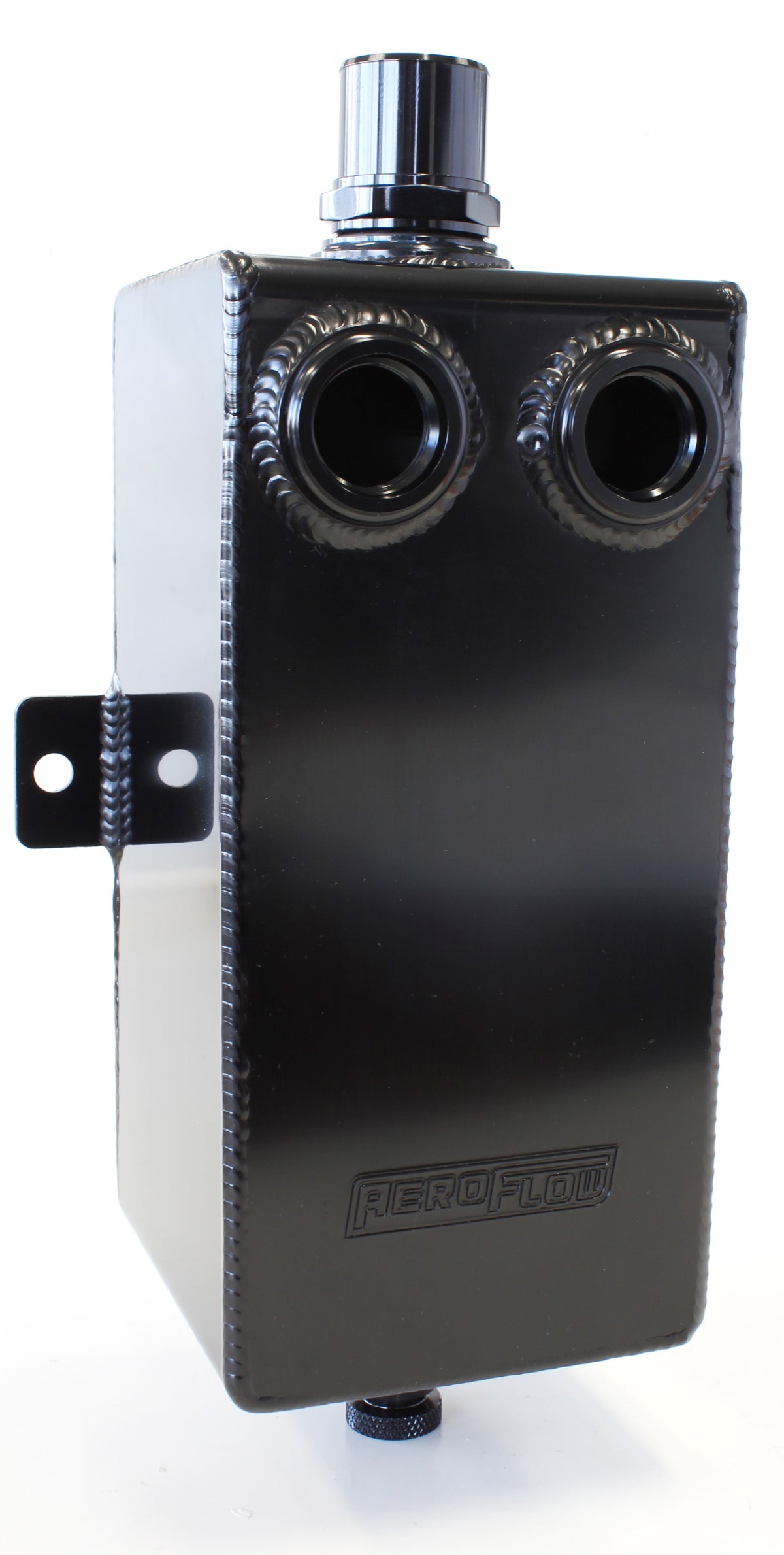 Universal Breather Tank   3 liter, 120mm W x 120mm D x 250mm H, Black finish