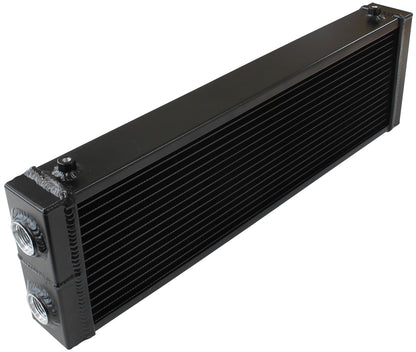 Small Universal Heat Exchanger  with -12 ORB Inlet/Outlet Ports