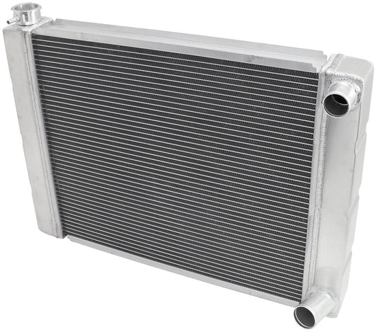 Universal Ford Aluminium Radiator, Dual Pass,26" x 19" x 3"    Core Dimensions 20.75" x 19" x 2.25"