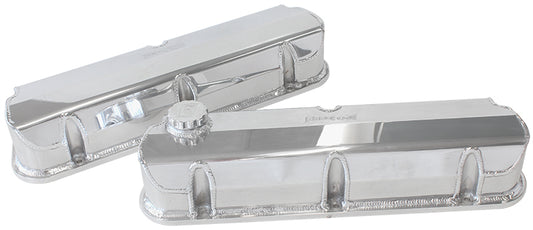 Ford Windsor 289-351 Fabricated Billet Valve Covers  Polished Finish. Sold as a Pair