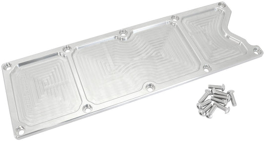Aeroflow GM LS1 Billet Valley Plate, Raw Finish   Suit GM LS1 Series