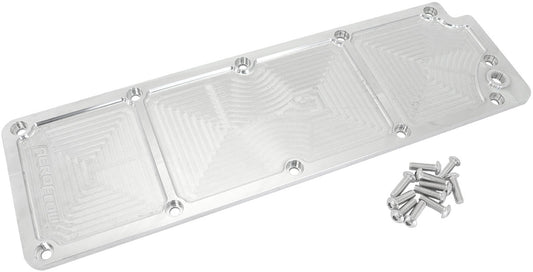 Aeroflow GM LS3 Billet Valley Plate, Raw Finish   Suit GM LS3 Series Engines with DOD delete