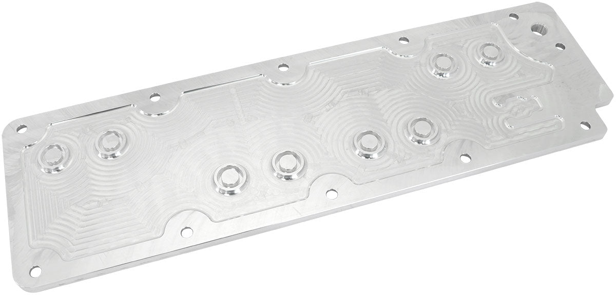 Aeroflow GM LS3 Billet Valley Plate, Raw Finish   Suit GM LS3 Series Engines with DOD delete