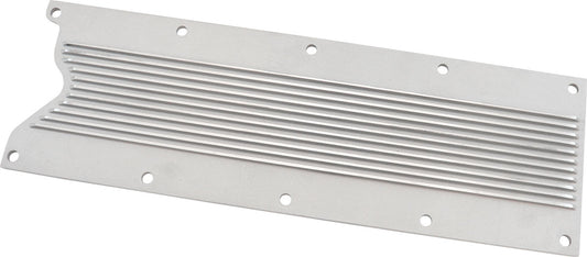 GM LS1 Finned Valley Plate, Natural Cast Finish   Suit GM LS1 Series