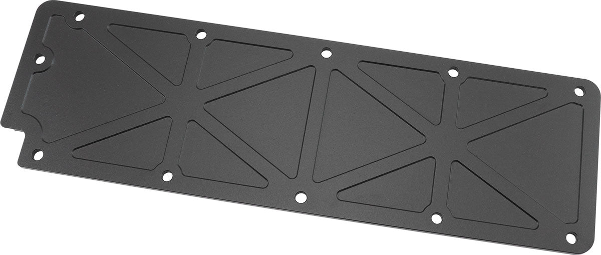 Aeroflow GM LS Trussed Valley Plate, Black Finish   Suit GM LS2, LS3, LSX Series