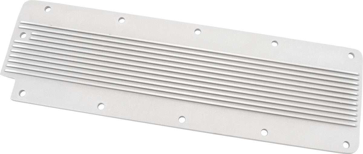 Aeroflow GM LS Finned Valley Plate, Natural Cast Finish   Suit GM LS2, LS3, LSX Series