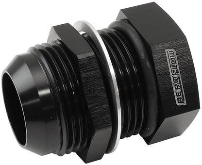 Bolt In Breather Bulkhead -16  Black Finish