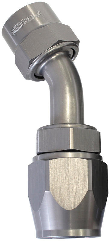 Kryptalon® Series Lightweight One Piece Swivel 45° Hose End -10AN   Titanium Finish. Suits Kryptalon® Series Hose