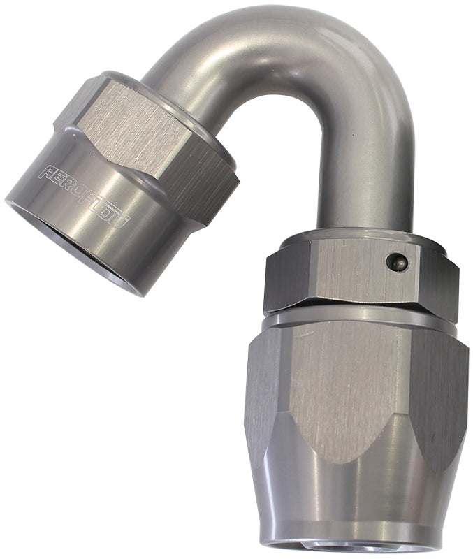 Kryptalon® Series Lightweight One Piece Swivel 150° Hose End -10AN   Titanium Finish. Suits Kryptalon® Series Hose