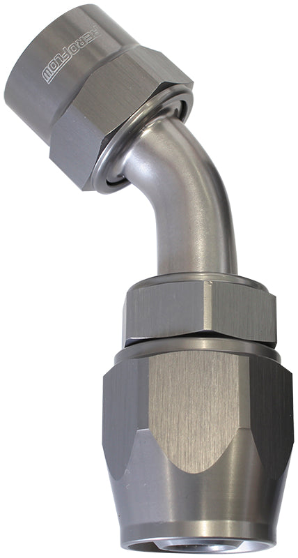 Kryptalon® Series Lightweight One Piece Swivel 30° Hose End -12AN   Titanium Finish. Suits Kryptalon® Series Hose