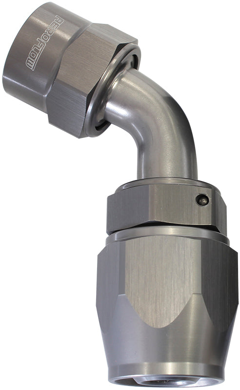 Kryptalon® Series Lightweight One Piece Swivel 60° Hose End -12AN   Titanium Finish. Suits Kryptalon® Series Hose