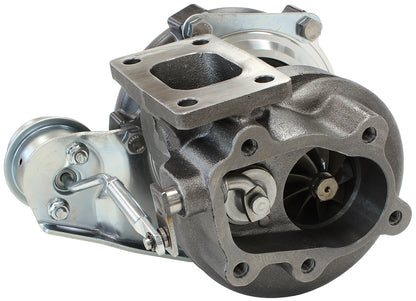 BOOSTED 4647 .64 Turbocharger 475HP, Hi Temp Black Finish   Internal Wastegate, T25 / T28 Inlet Flange, 5-Bolt Exhaust Flange