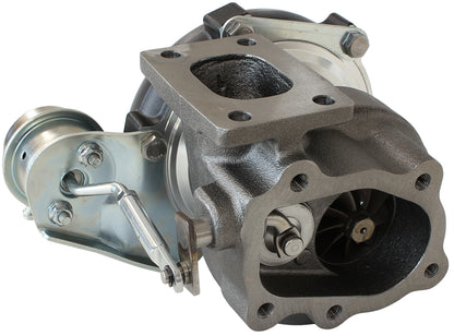 BOOSTED 4647 .86 Turbocharger 475HP, Hi Temp Black Finish   Internal Wastegate, T25 / T28 Inlet Flange, 5-Bolt Exhaust Flange