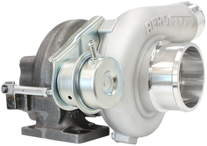 BOOSTED 4647 .86 Turbocharger 475HP, Natural Cast Finish   Internal Wastegate, T25 / T28 Inlet Flange, 5-Bolt Exhaust Flange