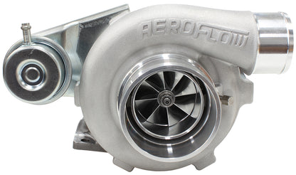 BOOSTED 5447 .64 Turbocharger 495HP, Natural Cast Finish   Internal Wastegate, T25 / T28 Inlet Flange, 5-Bolt Exhaust Flange