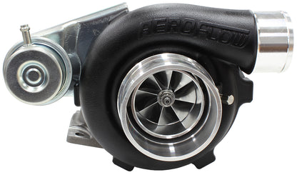 BOOSTED 5447 .64 Turbocharger 495HP, Hi Temp Black Finish   Internal Wastegate, T25 / T28 Inlet Flange, 5-Bolt Exhaust Flange
