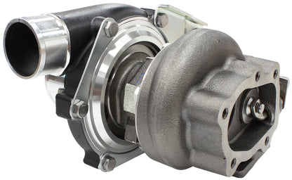 BOOSTED 5447 .64 Turbocharger 495HP, Hi Temp Black Finish   Internal Wastegate, T25 / T28 Inlet Flange, 5-Bolt Exhaust Flange