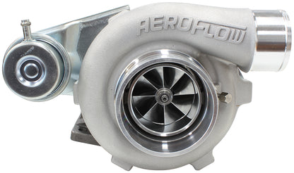 BOOSTED 5447 .86 Turbocharger 495HP, Natural Cast Finish   Internal Wastegate, T25 / T28 Inlet Flange, 5-Bolt Exhaust Flange
