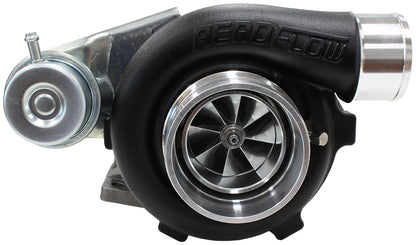 BOOSTED 5447 .86 Turbocharger 495HP, Hi Temp Black Finish   Internal Wastegate, T25 / T28 Inlet Flange, 5-Bolt Exhaust Flange
