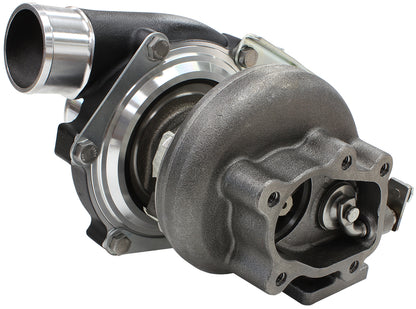 BOOSTED 5447 .86 Turbocharger 495HP, Hi Temp Black Finish   Internal Wastegate, T25 / T28 Inlet Flange, 5-Bolt Exhaust Flange