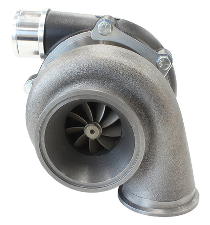 BOOSTED 5449 .72 Turbocharger 660HP, Hi Temp Black Finish   External Wastegate, V-Band Inlet & Exhaust Flanges