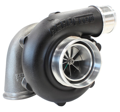 BOOSTED 5449 .72 Turbocharger 660HP, Hi Temp Black Finish   External Wastegate, V-Band Inlet & Exhaust Flanges