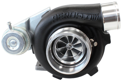 BOOSTED 5047 .64 Turbocharger 550HP, Hi Temp Black Finish   Internal Wastegate, T25 / T28 Inlet Flange, 5-Bolt Exhaust Flange