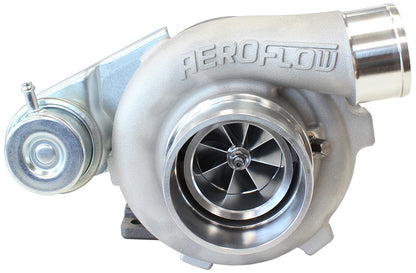 BOOSTED 5047 .86 Turbocharger 550HP, Natural Cast Finish   Internal Wastegate, T25 / T28 Inlet Flange, 5-Bolt Exhaust Flange