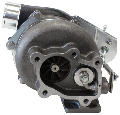 BOOSTED 5047 .86 Turbocharger 550HP, Hi Temp Black Finish   Internal Wastegate, T25 / T28 Inlet Flange, 5-Bolt Exhaust Flange