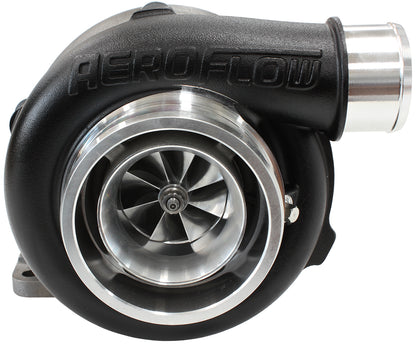 BOOSTED 5455 1.06 Turbocharger 650HP, Hi Temp Black Finish   External Wastegate, T3 Inlet Flange, V-Band Exhaust Flange