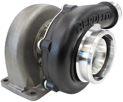 BOOSTED 5455 1.06 Turbocharger 650HP, Hi Temp Black Finish   External Wastegate, T3 Inlet Flange, V-Band Exhaust Flange