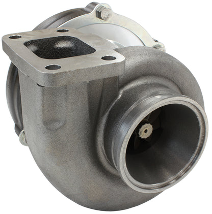 BOOSTED 5455 1.06 Turbocharger 650HP, Hi Temp Black Finish   External Wastegate, T3 Inlet Flange, V-Band Exhaust Flange