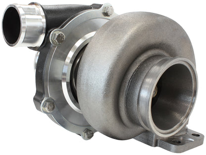 BOOSTED 5455 1.06 Turbocharger 650HP, Hi Temp Black Finish   External Wastegate, T3 Inlet Flange, V-Band Exhaust Flange