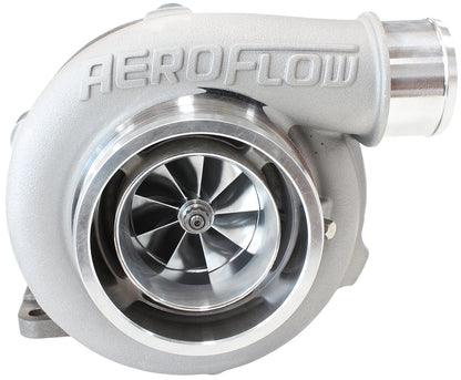 BOOSTED 5855 1.06 Turbocharger 750HP, Natural Cast Finish   External Wastegate, T3 Inlet Flange, V-Band Exhaust Flange