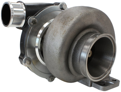 BOOSTED 5855 1.06 Turbocharger 750HP, Hi Temp Black Finish   External Wastegate, T3 Inlet Flange, V-Band Exhaust Flange