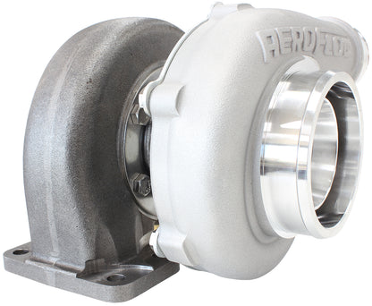 BOOSTED 5855 1.06 Turbocharger 750HP, Natural Cast Finish   External Wastegate, T3 Inlet Flange, V-Band Exhaust Flange