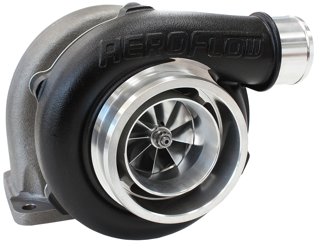 BOOSTED 5862 1.06 Turbocharger 750HP, Hi Temp Black Finish   External Wastegate, T3 Inlet Flange, V-Band Exhaust Flange