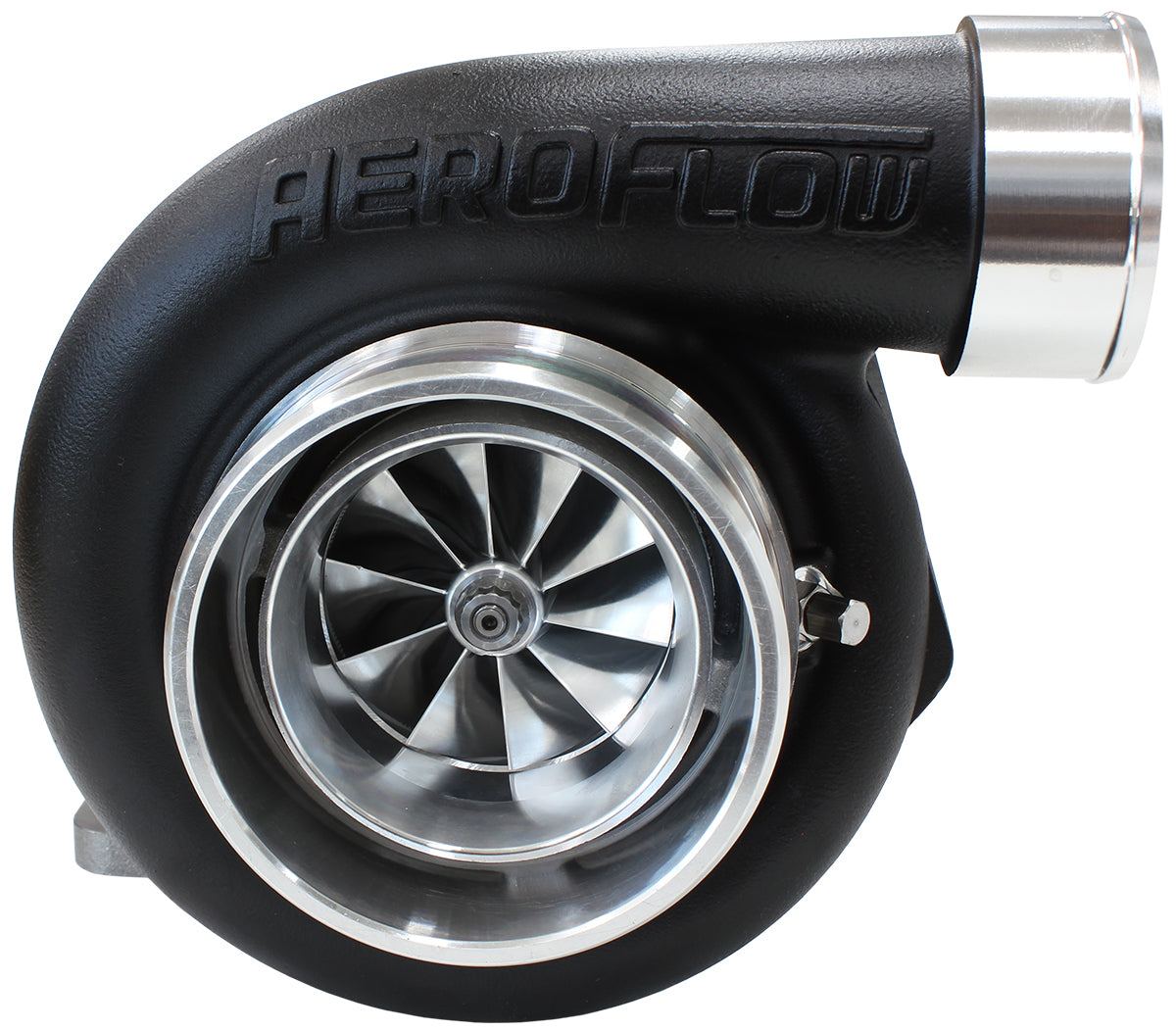 BOOSTED 6662 1.06 Turbocharger 900HP, Hi Temp Black Finish   External Wastegate, T3 Inlet Flange, V-Band Exhaust Flange