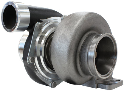 BOOSTED 6662 1.06 Turbocharger 900HP, Hi Temp Black Finish   External Wastegate, T3 Inlet Flange, V-Band Exhaust Flange