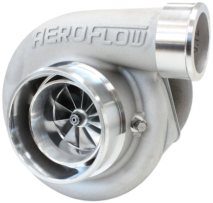 BOOSTED 6662 1.06 Turbocharger 900HP, Natural Cast Finish   External Wastegate, T3 Inlet Flange, V-Band Exhaust Flange