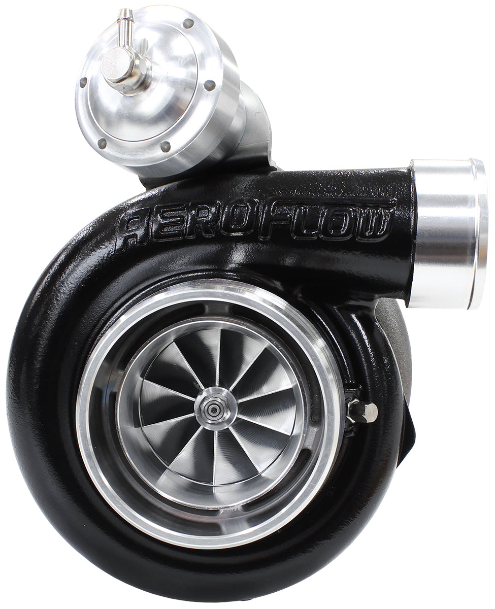 BOOSTED 6762 XR6 1.15 Turbocharger 1000HP, Hi Temp Black Finish   Internal Wastegate, T3 Inlet Flange, BA-BF XR6 5-Bolt Exhaust Flange