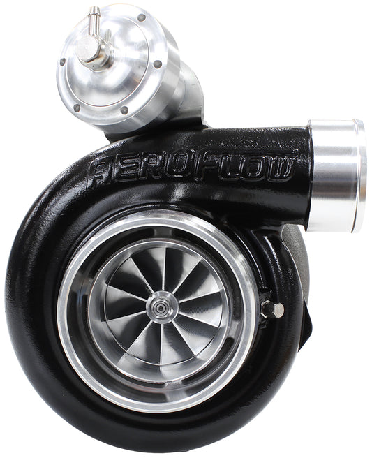 BOOSTED 6762 XR6 1.15 Turbocharger 1000HP, Hi Temp Black Finish   Internal Wastegate, T3 Inlet Flange, BA-BF XR6 5-Bolt Exhaust Flange