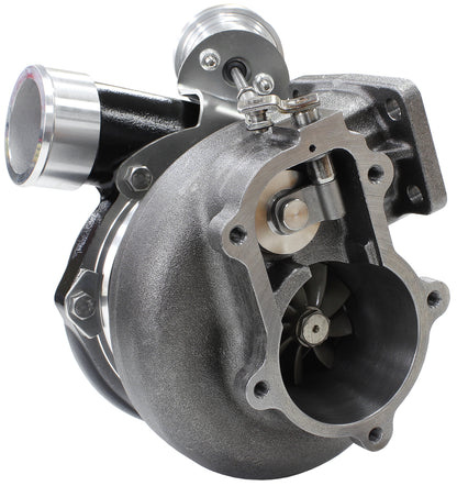 BOOSTED 6762 XR6 1.15 Turbocharger 1000HP, Hi Temp Black Finish   Internal Wastegate, T3 Inlet Flange, BA-BF XR6 5-Bolt Exhaust Flange